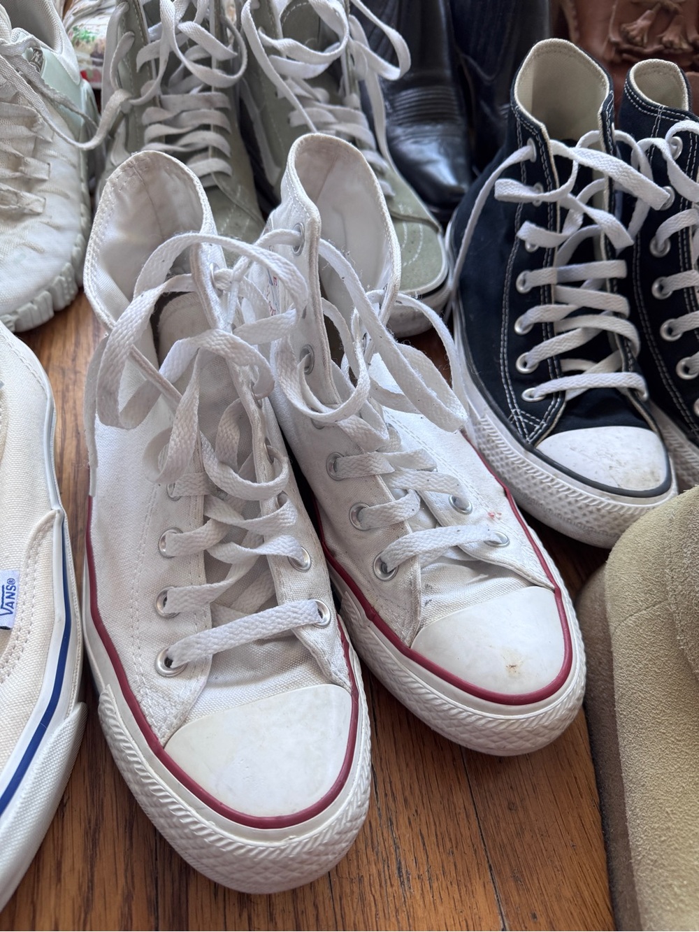 Converse Canvas High-Top Sneakers bundle